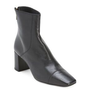 LK BENNETT Black Made In Spain Leather Maxine Ankle Boots